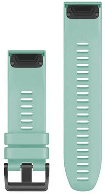 Cinturino in silicone Garmin 26mm (per Garmin Fenix 8/7X/6X (51mm), Tactix ecc.), blu, QuickFit + parte estesa, 010-12905-00