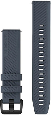 Cinturino in silicone Garmin 20mm (per Venu, Venu Sq, Venu 2 plus ecc.), blu V1, Quick Release, 010-13076-01