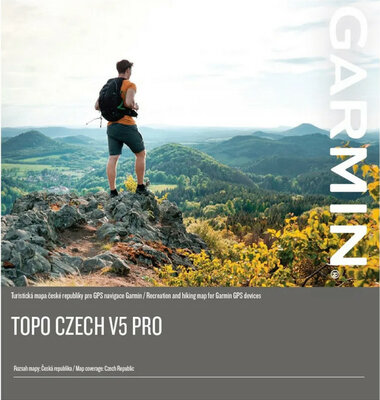 TOPO Garmin Czech V5 PRO Voucher (carte topografiche)