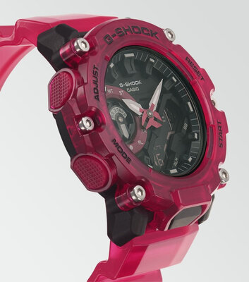 Casio G-Shock Original GA-2200SKL-4AER Carbon Core Guard Skeleton Sound Wave Series