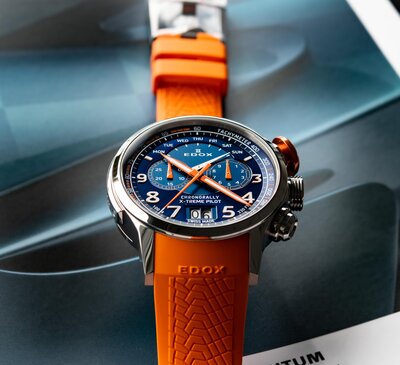 Edox Chronorally Chronograph Quartz 38001-tinocaobu