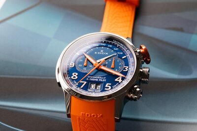 Edox Chronorally Chronograph Quartz 38001-tinocaobu