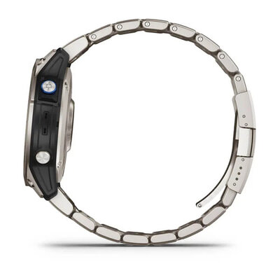 Garmin D2 Mach 1, Vented Titanium Bracelet (+ cinturino di ricambio)