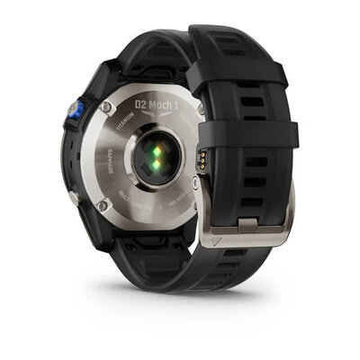Garmin D2 Mach 1, Vented Titanium Bracelet (+ cinturino di ricambio)