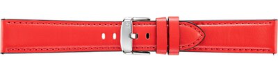 Cinturino in pelle Morellato Croquet 5123C03.082 M, rosso, Quick Release