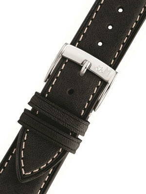 Cinturino nero in pelle Morellato El Greco M 5439B71.019