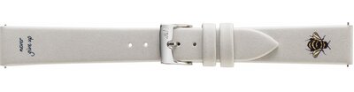 cinturino in pelle Morellato Emotion S 5331C47.800, bianco, Quick Release