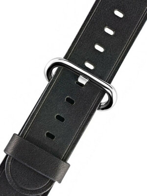 Cinturino nero in pelle Morellato M 4739B50.019