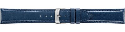 Cinturino in pelle Morellato Naxos 5391D15.062 M, blu, materiale riciclato