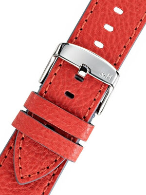 Cinturino rosso in pelle Morellato Paragliding 5394D14.082 M