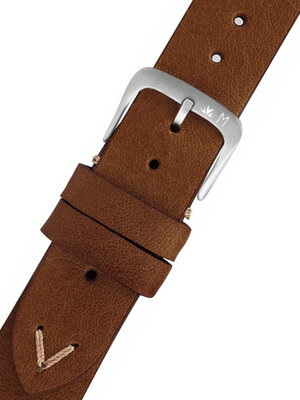 Cinturino marrone in pelle Morellato Pollock 5535D41.041 M
