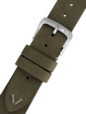 Cinturino verde in pelle Morellato Pollock M 5535D41.073