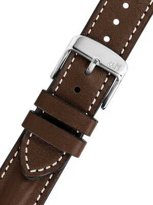 Cinturino marrone in pelle Morellato Sailing 5617C03.032 M