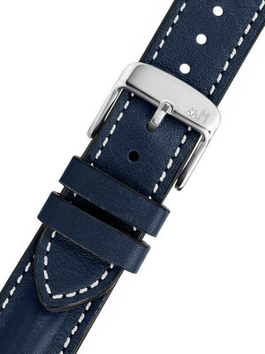 Cinturino blu in pelle Morellato Sailing 5617C03.062 M