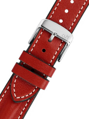 Cinturino rosso in pelle Morellato Sailing M 5617C03.083
