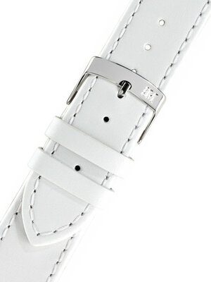 Cinturino in pelle Morellato Sprint EC 5202875.017 M, bianco, Quick Release