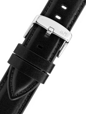 Cinturino nero in pelle Morellato Street 4802C23.019 M
