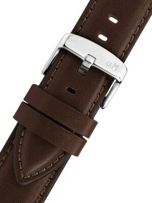 Cinturino marrone in pelle Morellato Street 4802C23.032 M