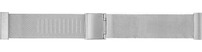 bracciale in acciaio inossidabile Morellato Backup 0558.010 M, argento, a maglia milanese