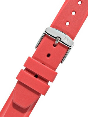 Cinturino rosso Morellato Lugano Rubber 5183556.083 M (plastica/gomma)