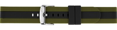 Cinturino in silicone Morellato Bolsena M 5486187.974, nero
