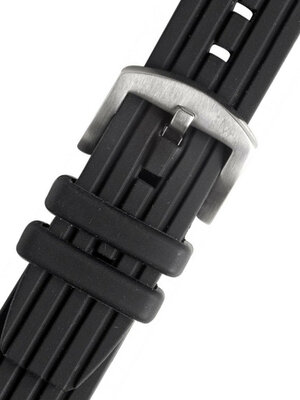 Cinturino nero in silicone Morellato Brenta M 4025187.019