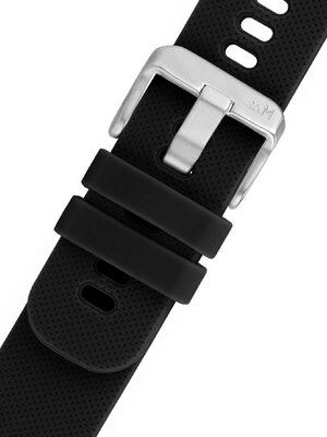 Cinturino nero in silicone Morellato Byte 5654187.019 M