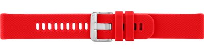 cinturino in silicone Morellato Byte 5654187.083 M, rosso, Quick Release