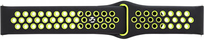 Cinturino in silicone Morellato Paroo 5402187.802 M, nero, Quick Release