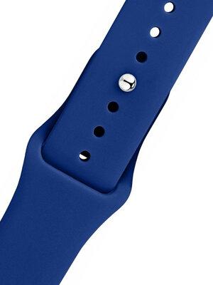 Cinturino blu in silicone Morellato System 5653187.065 M