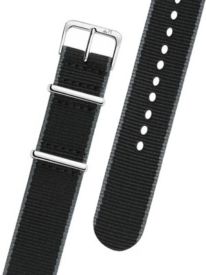 Cinturino in tessuto grigio nero Morellato Band 3972A74.806 M