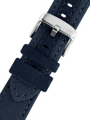 Cinturino blu in tessuto Morellato Fibra 5616D61.061 M