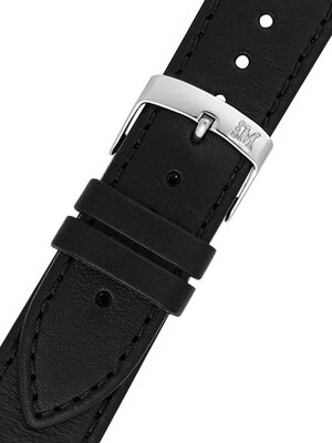 Cinturino nero in pelle Morellato Agila M 3425695.019