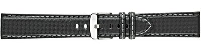 cinturino in pelle Morellato Biking 3586977.891 M, nero, ecopelle