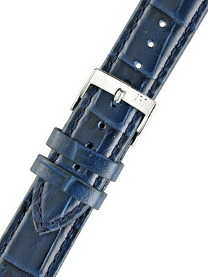 Cinturino blu in pelle Morellato Bolle 2269480.061 L