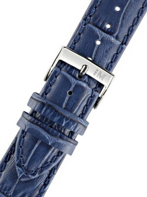 Cinturino blu in pelle Morellato Bolle 2269480.265 M