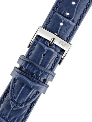Cinturino blu in pelle Morellato Bolle 2269480.265 S