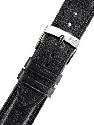 Cinturino nero in pelle Morellato Canova M 4684B73.019