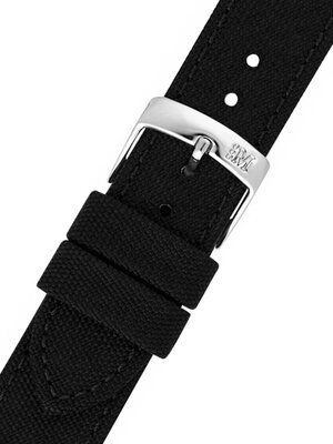 Cinturino nero Morellato Cordura 2 2779110.019 M (ecopelle, tessuto)