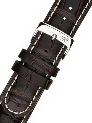 Cinturino marrone in pelle Morellato Guttuso 3882A59.030 M