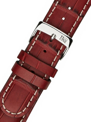 Cinturino rosso in pelle Morellato Guttuso 3882A59.080 M