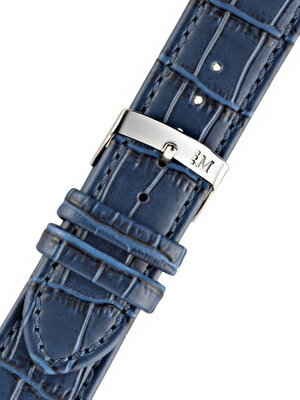 Cinturino blu in pelle Morellato Juke 4934A95.062 M