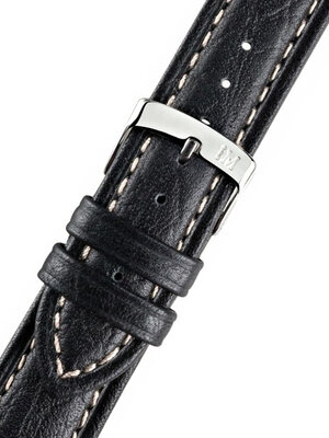 Cinturino nero in pelle Morellato Kuga 3689A38.019 M