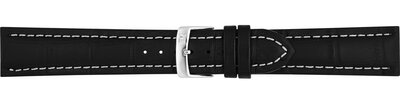 Cinturino in pelle Morellato Plus 3252480.019 M, nero