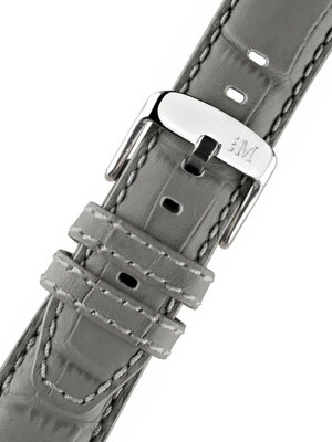 Cinturino grigio Morellato Soccer M 4497B44.092 (ecopelle, plastica/gomma)
