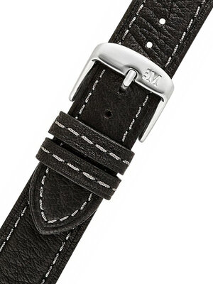 Cinturino nero in pelle Morellato Tintoretto 3221767.019 M