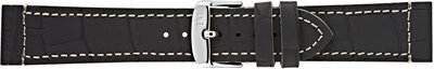cinturino in pelle Morellato Tricikng M 4910B44.892, nero, ecopelle