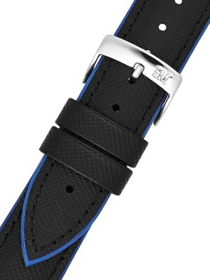 Cinturino nero blu Morellato Boxing 4762797.865 M (plastica/gomma)
