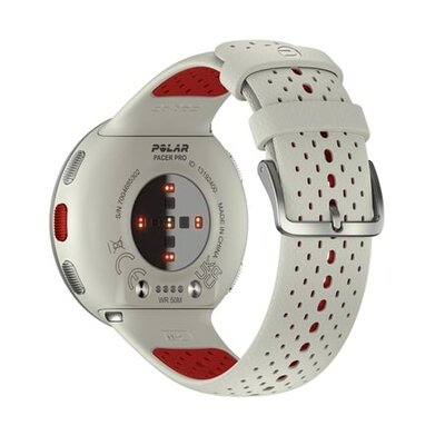 Polar Pacer Pro Snow White, dimensione S-L