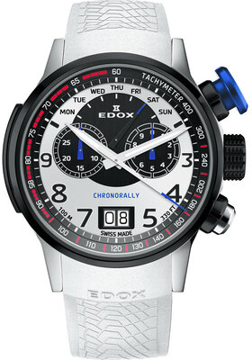 Edox Chronorally Chronograph 38001-tinnbu-bn BMW Limited Edition 2000pcs (+ cinturino di ricambio)